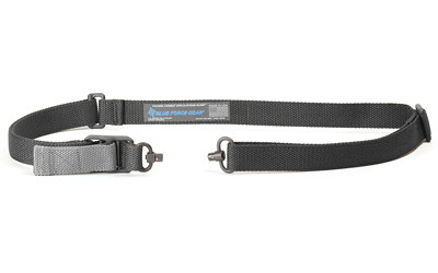 BLUE FORCE VICKERS PADDED PUSH BUTTON SLING - QD - 2 POINT - BLACK