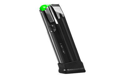 MEC-GAR FOR GLOCK 19 MAGAZINE - 9MM - 10 ROUND CAPACITY - 18 ROUND BODY - BLACK - AFC