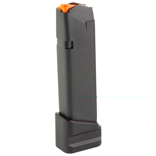 SHIELD FOR GLOCK 17 MAGAZINE - 9MM - 10 ROUND CAPACITY - 22 ROUND BODY - BLACK