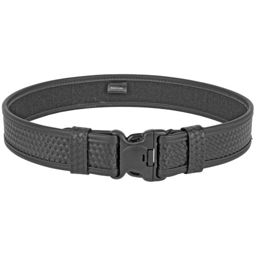 Bianchi 7950 Duty Belt black 2.25-inch four-part laminate construction with Tri-Release buckle