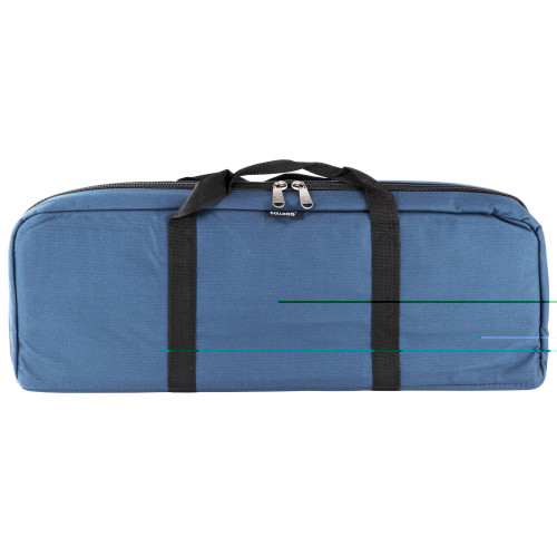 Bulldog Ultra Compact Navy AR15 Case with wrap-around carry handles