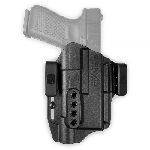 Bravo Torsion LB IWB holster for GLK 19 X300 right-hand draw