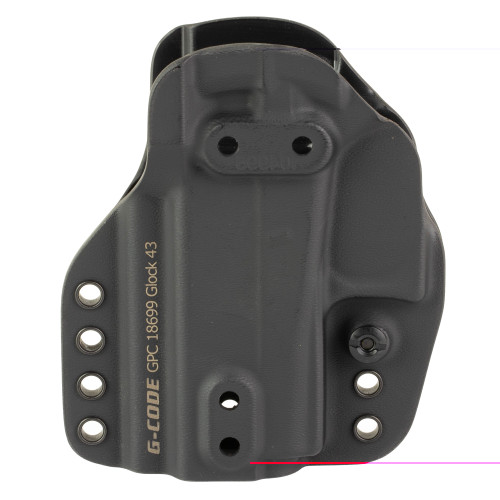 G-Code Prime Carry Holster for Glock 43X in black
