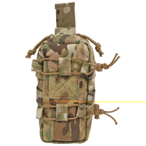 Grey Ghost Gear Slim Medical Pouch Multi attached to MOLLE vest platform