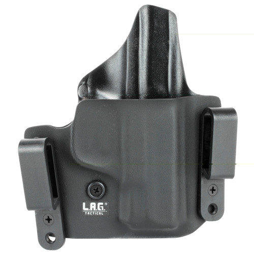 LAG Defender S&W M&P Shield OWB Black Right-Hand Holster