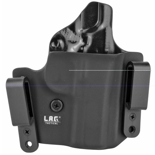 L.A.G. Tactical Defender 1911 3-inch OWB IWB black right-hand holster