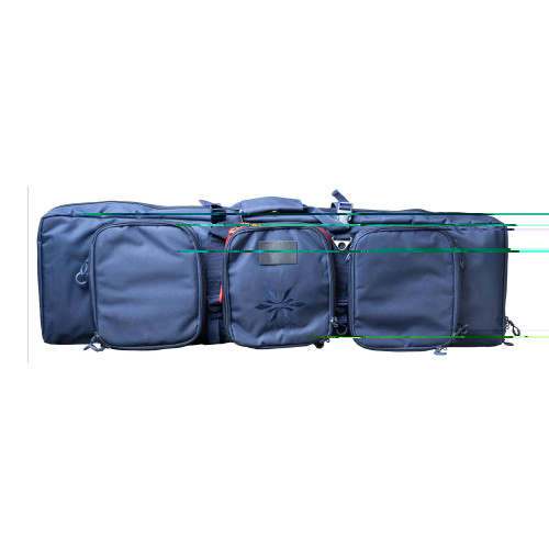 Legend Chimera Tac Rifle Case 42 inch blue holds two rifles