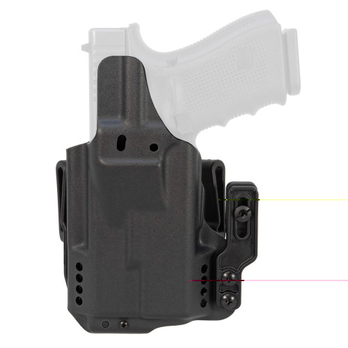 Mission First Tactical Pro IWB Holster for Glock 19 with TLR7 light