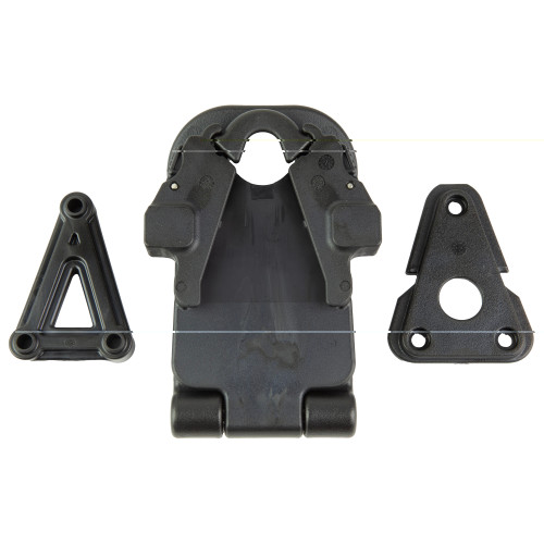 Rapid Force Locking Belt Slide in black securing holster to duty belt
