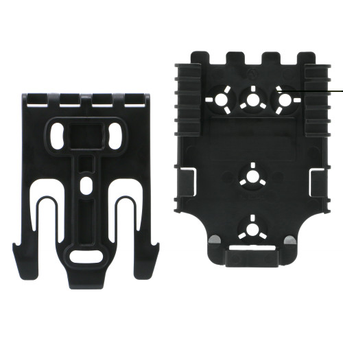 Safariland QLS Quick Release Kit black polymer male and female platform