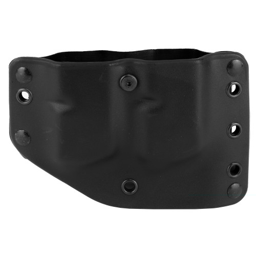 Stealth Operator Twin Mag Black Right-Hand OWB Double Stack Magazine Holster