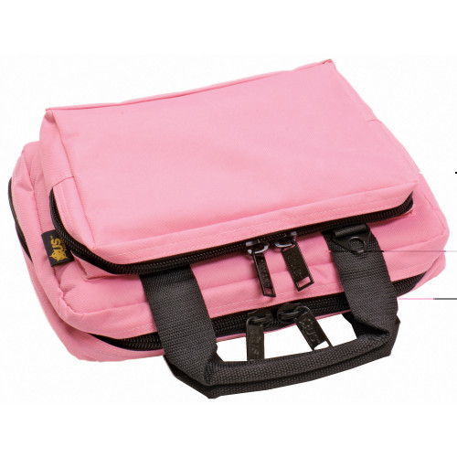 US PeaceKeeper Mini Range Bag in pink with double zipper closure