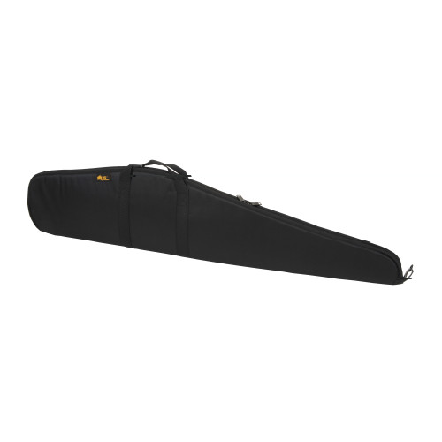 US PeaceKeeper 40-inch black standard scoped rifle case with double zippers