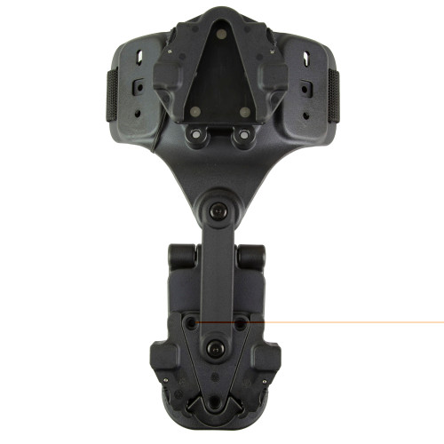 Rapid Force DDL Duty Holster in black standard configuration