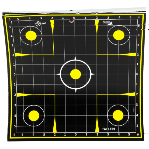 Allen Company EZ Aim Sight Grid Targets 12.5-inch 30-Pack shooting practice