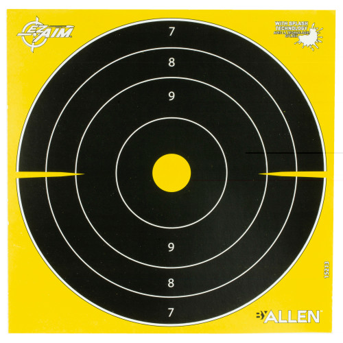 Allen Company EZ Aim 8x8 Bullseye Shooting Targets 25-Pack