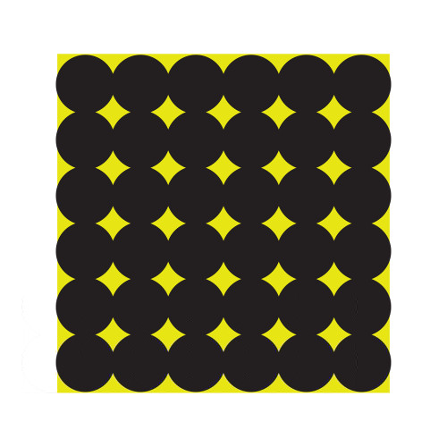 Birchwood Casey Shoot-N-C 12-Inch Round Targets 12-Pack self-adhesive shooting practice