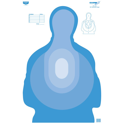 Birchwood Casey Eze-Scorer Transitional Shooting Target 23x35 inch paper