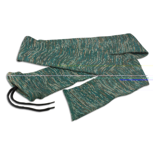 Allen Company 52-Inch Green Knit Camo Gun Sock silicone treated protection
