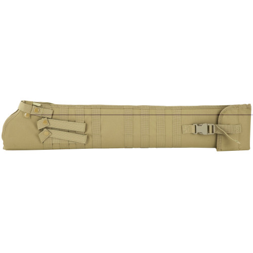 NcStar Tactical Shotgun Scabbard with MOLLE Webbing in Tan