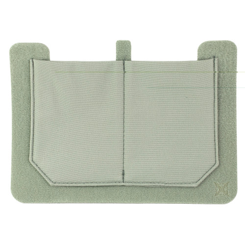 Vertx Large Stretch Pocket Organizer in gray, front view