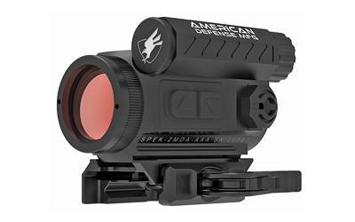 American Defense - 2 MOA - Red - Red Dot Sight - Titanium Mount - Black