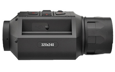 ATN - None - None - Thermal Clip-on - 320x240 Thermal Sensor, 1-2x Magnification, 25mm Objective Lens - Black