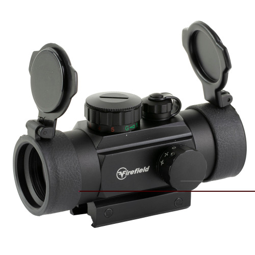 Firefield - Multi Reticle System - Red, Green - Red Dot Sight - Agility 1x30, Weaver Mount - Black