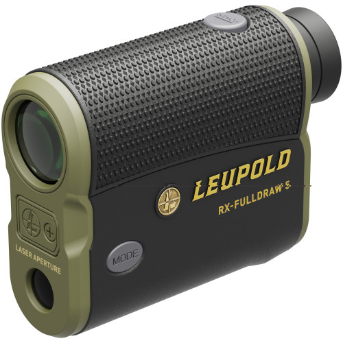 Leupold RX-FullDraw 5 Rangefinder in black and green finish