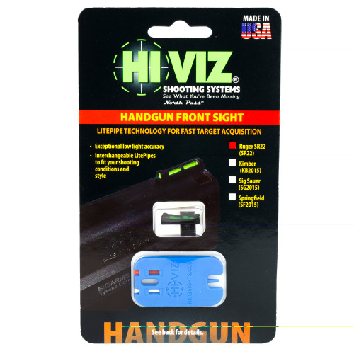 Hi-Viz LiteWave Front Sight for Ruger SR22 pistol