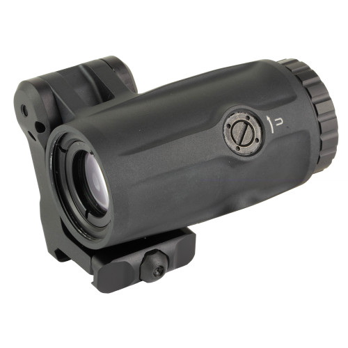 Unity Tactical FAST FTC 4x Magnifier in black, front view