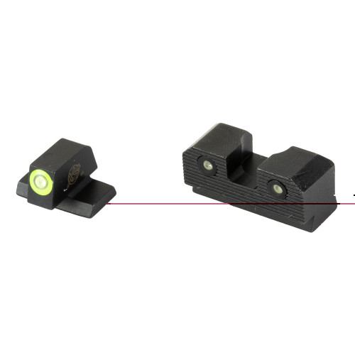 XS Sights R3D 2.0 Night Sights for Canik TP9SF in green