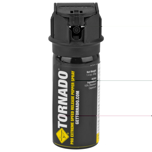 Tornado Personal Defense Pepper Spray Pro Extreme in black