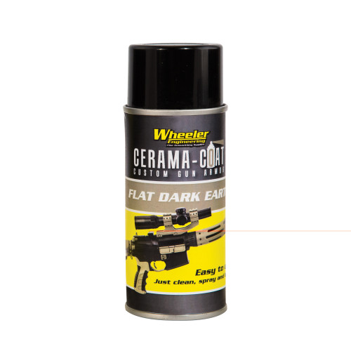 Wheeler Cerama-Coat Ceramic Firearm Finish Aerosol Spray 4 oz can