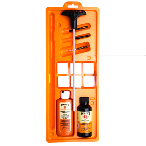 Hoppe's .22 Cal Pistol Cleaning Kit with rod and accessories