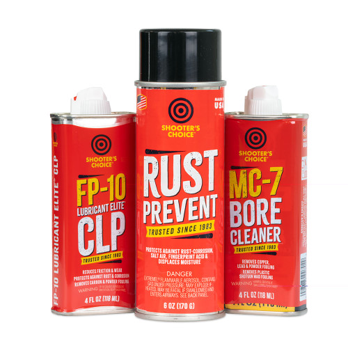 SHOOTER'S CHOICE - MAINTENANCE GUN CARE PACK - UNIVERSAL