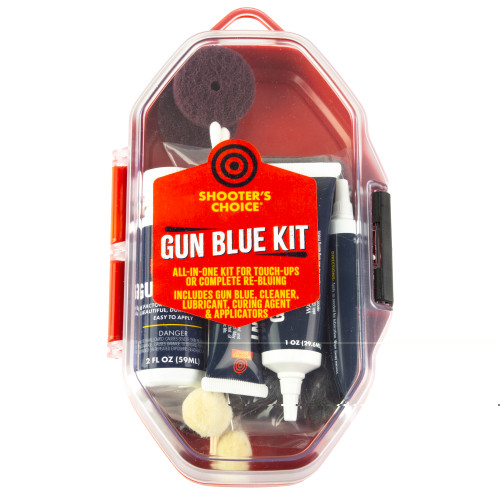 Shooter's Choice Cold Blue Gun Bluing Kit for touch-ups and complete re-bluing