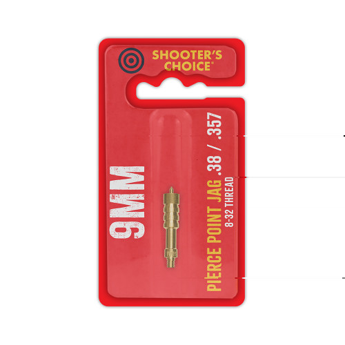 Shooter's Choice Pierce Point Jag 9mm gun cleaning jag tool