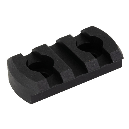 Kinetic Development Group M-LOK 3-Slot Picatinny Rail Section in black