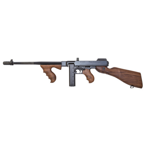 Auto-Ordnance Thompson 1927A-1 Deluxe 45 ACP with compensator, right-side view