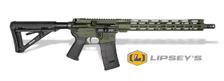 Diamondback Firearms DB15 300 Blackout 16-inch ODG rifle with 15-inch M-LOK handguard