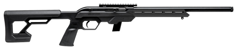 Savage Arms 64 Precision 22LR semi-auto rifle with black finish and 10+1 capacity