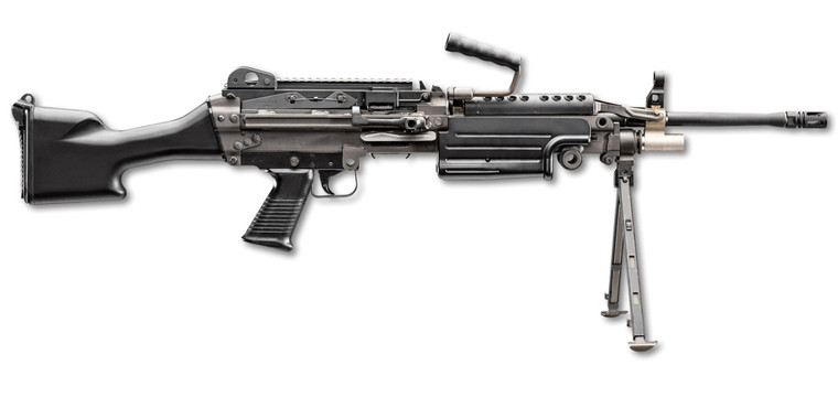 FN M249S - 556 NATO - 18.5" - 10+1 - BLACK