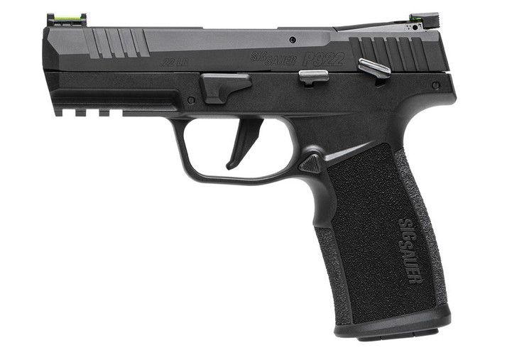 SIG SAUER P322 - 22 LR - 4" - 10+1 - BLACK - CA LEGAL