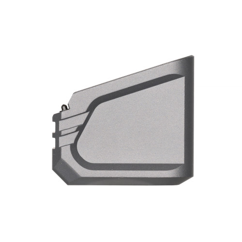 Tyrant CNC Magazine Extension for Glock 17/22 plus 6/5 rounds gray
