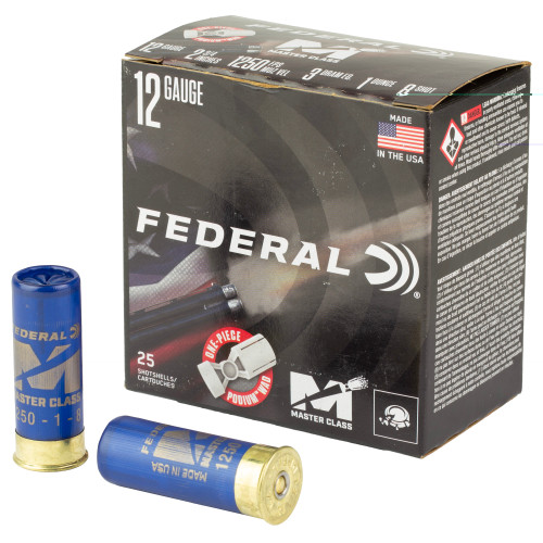 Federal - 12 GA - 1 oz - #8 - 25 Rds/box