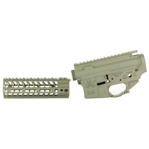 SPIKE'S TACTICAL - CALICO SET - 7" MLOK - GREEN