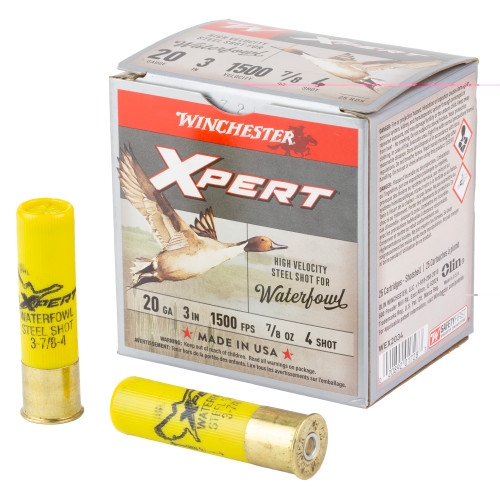 Winchester - 20 GA - 0.875 oz - Steel Shot - 25 Rds/box