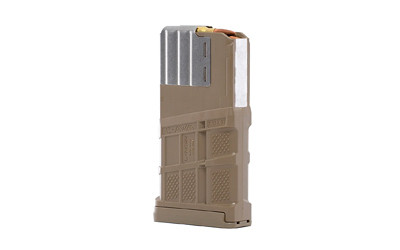 Lancer AR-10 10-Round 308 Win Magazine with 20-Round Body in FDE