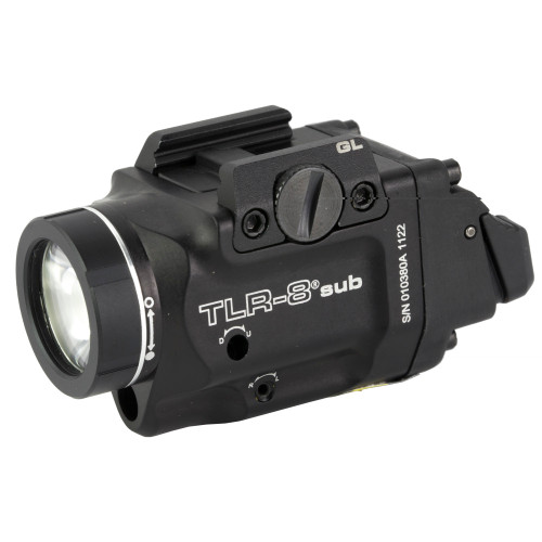 Streamlight Tlr-8 Sub - 500 lumens - Laser - For Glock 43x/48 - Black
